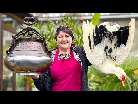 2 Juicy Duck Stews in an Afghan Cauldron! Grandma's This Method Will Amaze You