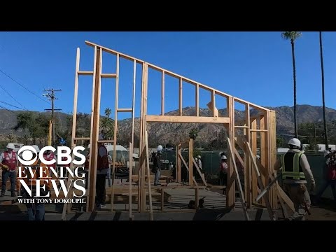 YouTube video thumbnail: City of L.A. Has Approved Less Than Half of Applications to Rebuild After Wildfires