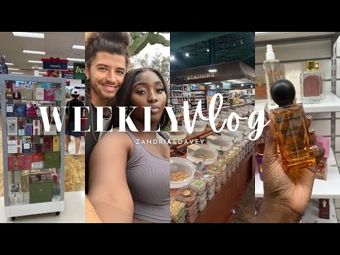 WEEKLY VLOG|\ THE FRESH MARKET• SILK PRESS PRODUCTS MUST HAVE• NEW FRANGRANCE SMELLS •KISSES FOR HIM