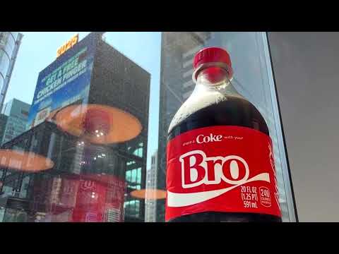 YouTube video thumbnail: Coca-Cola to Roll out Cane Sugar Coke, Which Trump Says Is His Doing