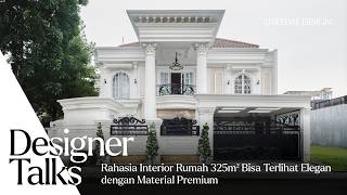 Desain Rumah Kedua dengan Gaya Modern Classic dan Tangga Melingkar Ikonik