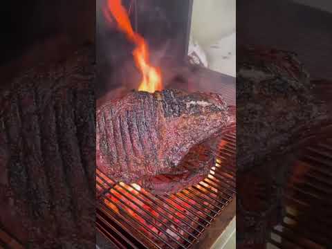 Smoked and Seared Tomahawk Steaks