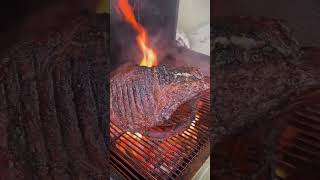 Smoked and Seared Tomahawk Steaks