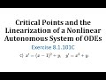 Critical Points and Linearization
