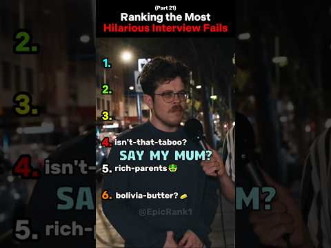 Ranking The Most Hilarious Interview Fails (Part 21)