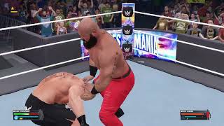 WWE 2k23 1v1 Match -  Braun Strowman vs. Brock Lesnar