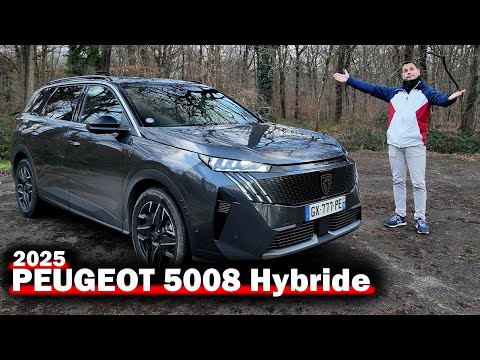 Nouveau PEUGEOT 5008 Hybride 7 places ! Tellement plus pratique que l'électrique !