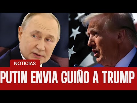 DONALD TRUMP RECIBE SU NUEVO MANDATO PUTIN LANZA GUIÑO PARA DIALOGAR Y QUE SE TERMINE EL CONFLICTO.