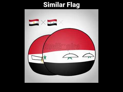 Similar Flags! | Beeper funk | #countryballs #shorts