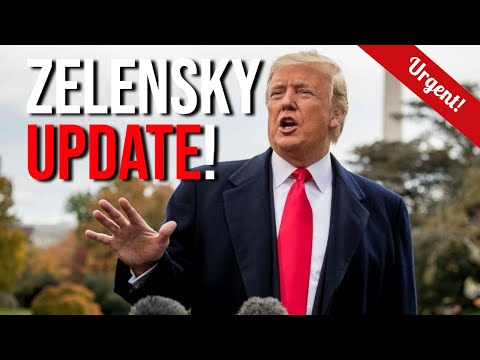 BREAKING: President Trump gives URGENT Update on Zelensky!