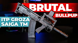 ☠️​ ¡ANTES DABA PENA… AHORA MIEDO! 👹​ ESCOPETA ITP GROZA BULLPUP 😱​ SAIGA GBB Tokyo Marui