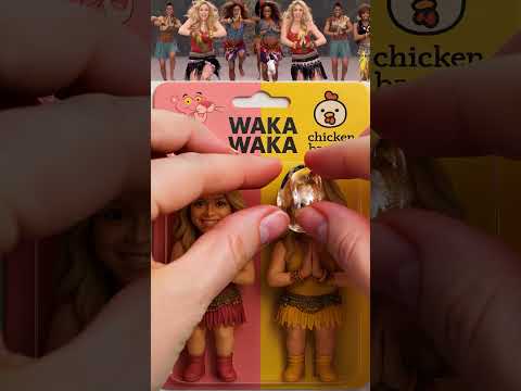 Unboxing Glue Shakira Waka Waka Pink Panther X Chicken Banana