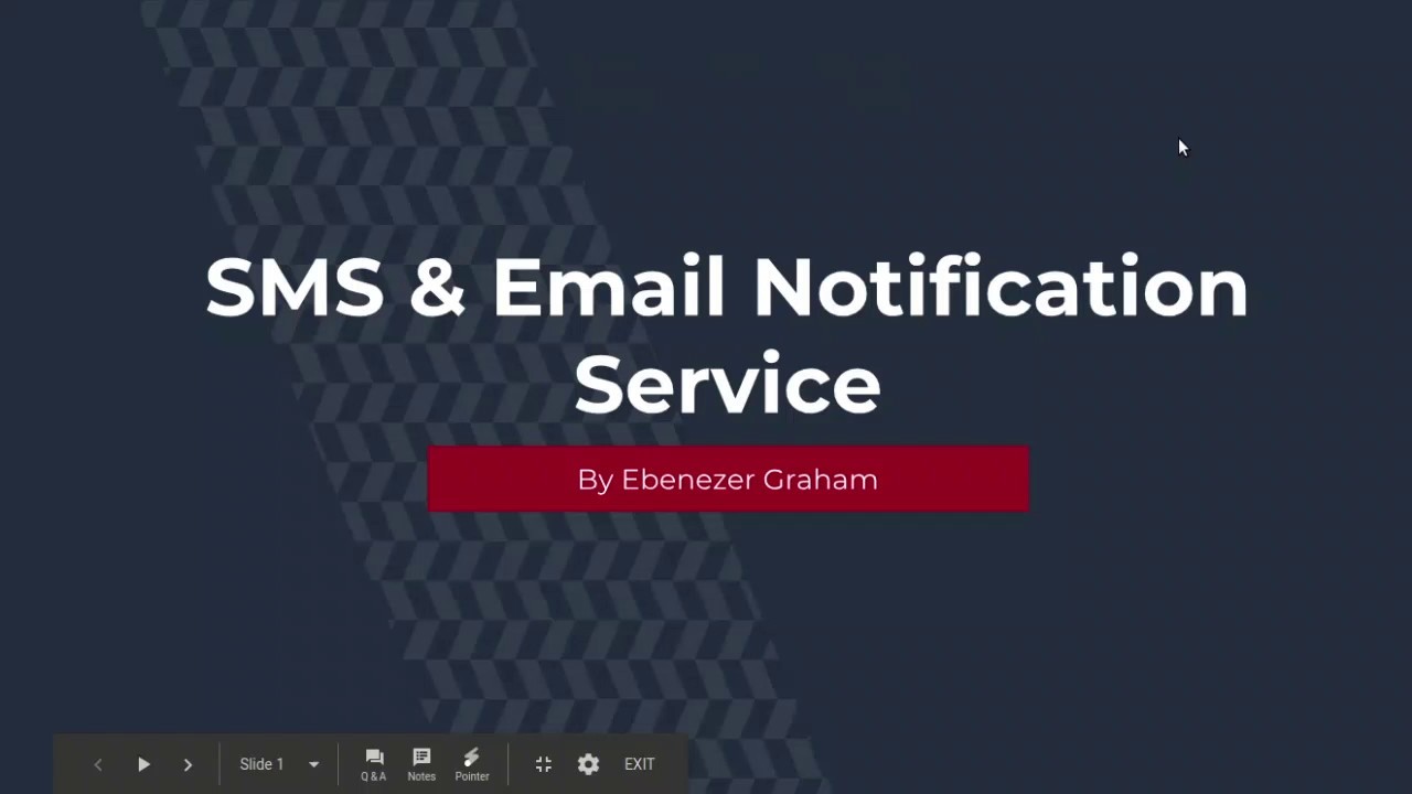 GSOC 2018 Screencast - Fineract CN SMS/Email Microservice - Ebenezer Graham - Apache Fineract | 12.09.2018

Screencast of the work completed by Ebenezer Graham as a 2018 GSOC Intern for the Apache Software Foundation mentored by ...