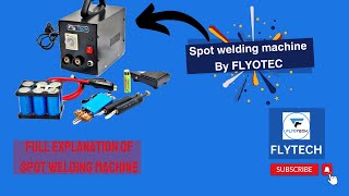 Get to know the spot welding machine by FLYOTEC. #spotwelding #spotweldingmachine #lithiumbattery .