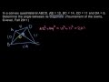 Analyzing Angles in Quadrilaterals