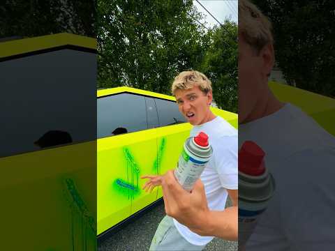 Someone VANDALIZED my CYBERTRUCK!! 😱