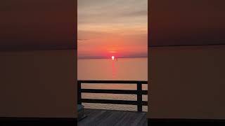Sonnenaufgang Seebrücke Graal Müritz #ostsee#nature #sonne #schön