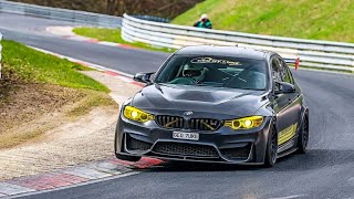 7.23 BTG in car footage of the lap! Nürburgring Touristenfahrten day car-freitag 2026 f80 m3 