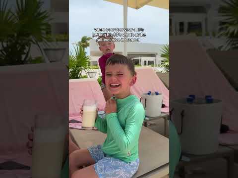 Pina Ayada boy is back at a resort 🫶🥹 #familytravel #pinacolada