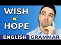 Verb Structures for Expressing Desires
