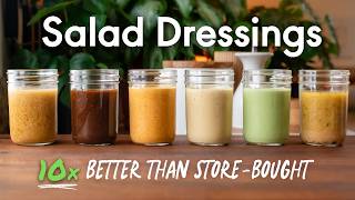 Store-Bought Salad Dressing is Trash. Make These Instead.