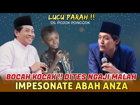 Gus iqdam terbaru - Abah Anza di impersonate bocah kocak , Gus iqdam sampai ngakak