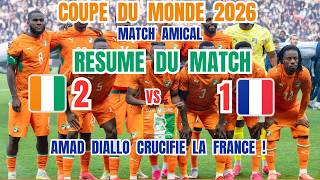 🔥 Côte d'Ivoire 2-1 France : REMONTADA HISTORIQUE ! La Côte d'Ivoire a renversé  la France de Mbappé
