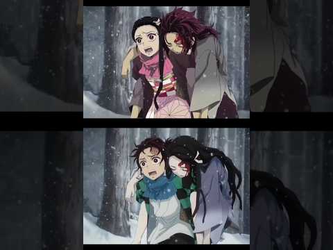Demon slayer role swap🙀💙 #demonslayer #kny #anime #shorts