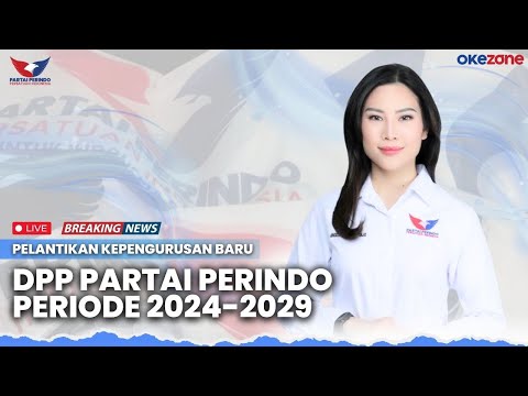 🔴 LIVE - Pelantikan Kepengurusan Baru DPP Partai Perindo Periode 2024-2029