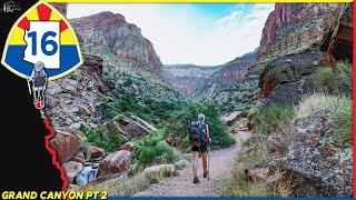 Climbing Out Of The Grand Canyon (🌵AZT 2025)