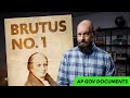 Understanding Brutus No. 1