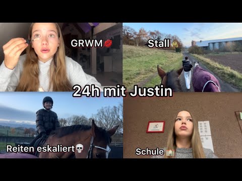 24h mit Justin 🤯😭
