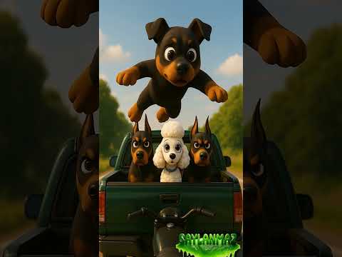 Poodle'ın Son Çığlığı: Kahraman Rottweiler Yetişti! ⚡