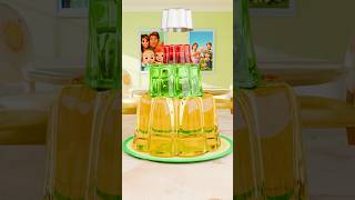 Learn Colors 🟨🟩🟥 Wobbly Jello Tower!