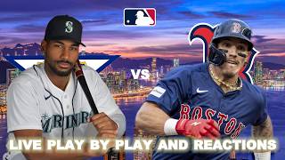 Seattle Mariners vs Boston Red Sox Live Play-By-Play & Reactions