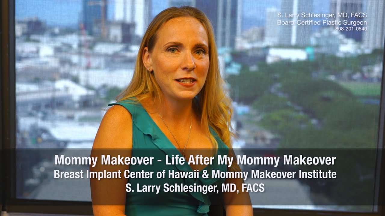 Life After Mommy Makeover - Breast Aug, Tummy Tuck, Liposuction in Honolulu, Hawaii - Breast Implant Center of Hawaii