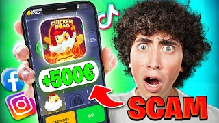 Provo l'APP SCAM per FARE SOLDI VIRALE di TIKTOK: FUNZIONA? *Chicken Road*