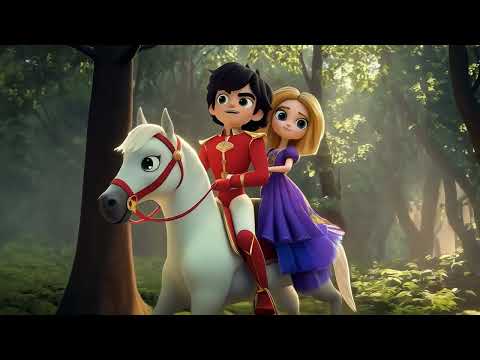 Rapunzel | Conto 3D | Desenho Animado com @OsAmiguinhosTV