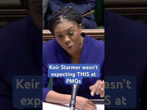 Kemi Badenoch just DESTROYED Keir at PMQs in less than 60 seconds 🔥