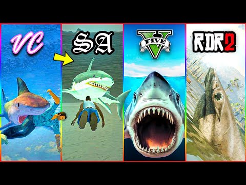 How do SHARKS ATTACK in GTA & RDR Games?