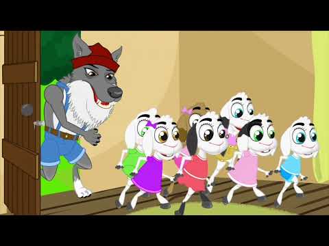 Wolf and Seven Little Goats | 12 Dancing Princess | Tales in Telugu | పిల్లలకు కొత్త కథలు