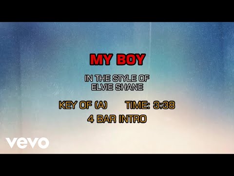 Elvie Shane – My Boy (Karaoke)