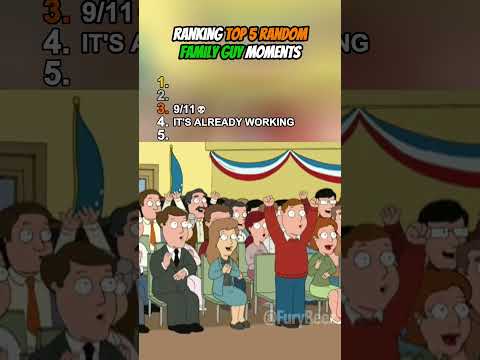 Ranking Top 5 Random Family Guy Moments
