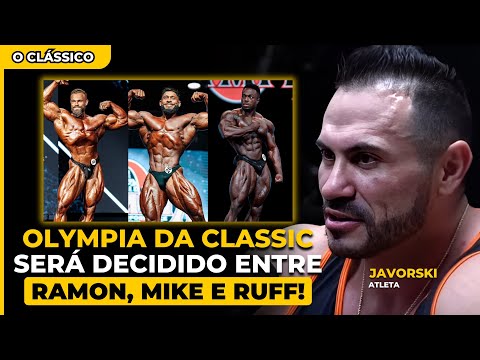 JAVORSKI EXPÕE seu TOP 3 na CLASSIC PHYSIQUE OLYMPIA [RAMON DINO, MIKE e RUFF DIESEL]