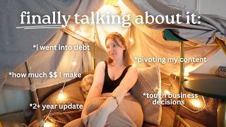 I quit my 9-5 job to be a *full-time YouTuber* (debt, money, strategy...& brutal honesty)