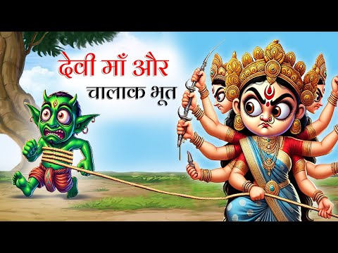 देवी माँ और चालाक भूत |DEVI MAA AUR CHALAK BHOOT | HINDU GOD STORIES| HINDI KAHANI | HINDU STORIES