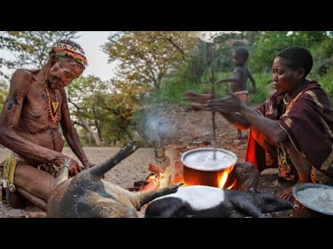 Hadzabe Tribe Made It Again | African Village Life|  Successful prey