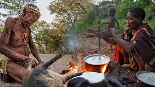 Hadzabe Tribe Made It Again | African Village Life|  Successful prey