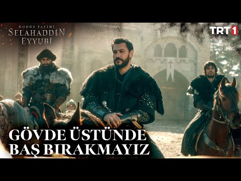 Selahaddin Son Uyarısını Yaptı - Kudüs Fatihi Selahaddin Eyyubi Özel Sahneler ⚔️ @trt1