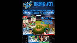 Nostalgia Rips Break #31 - 2025 Topps Chrome Platinum Anniversary Hobby Box!